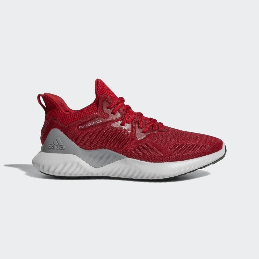 Adidas Men's Alphabounce Beyond Team Running Shoes Red/White/Black Ireland B37226